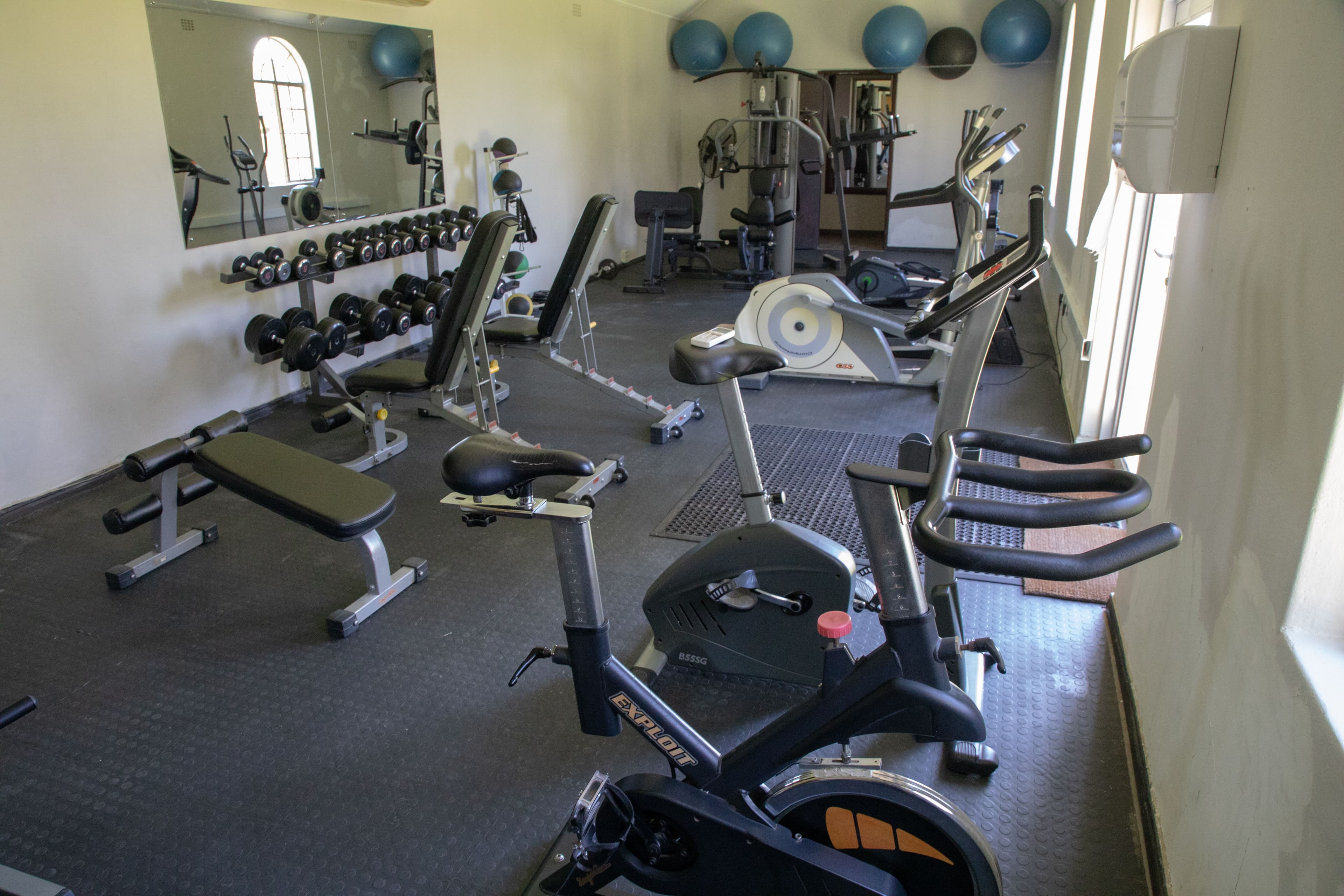 Bloemendal Clinic gym and wellness area